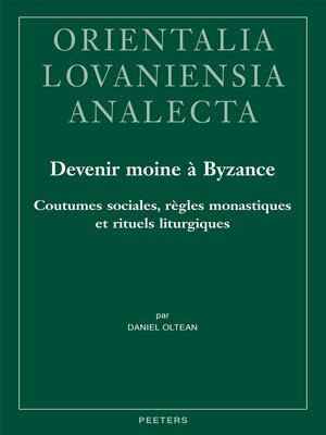 cover image of Devenir moine a Byzance